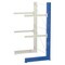 Vestil Blue Steel Single-Sided Racking 10"Wx32"Lx144"H 8250lb Capacity SAC-1224 - alternate 3